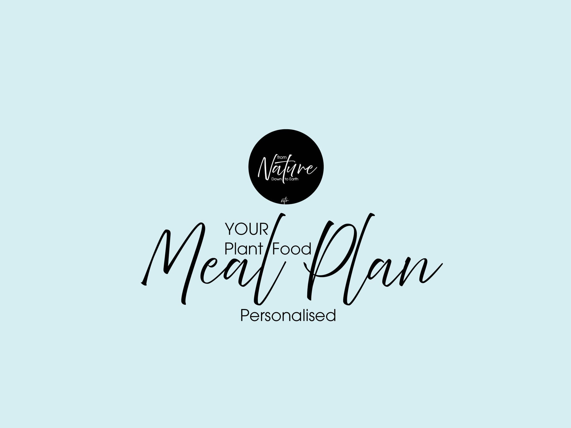Personalised Meal Plan